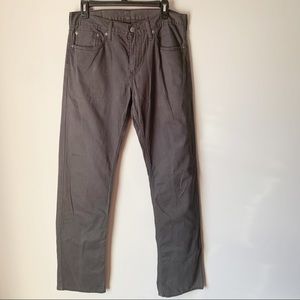 Levi's 514 grey jeans